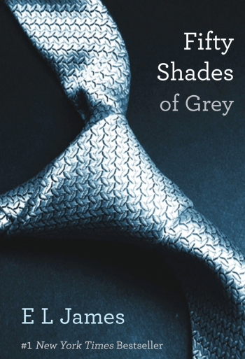 Fifty Shades of Grey book cover by E L James