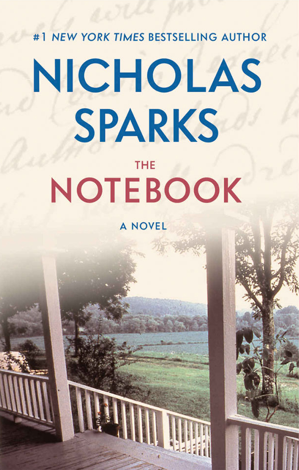 The Notebook book cover by Nicholas Sparks