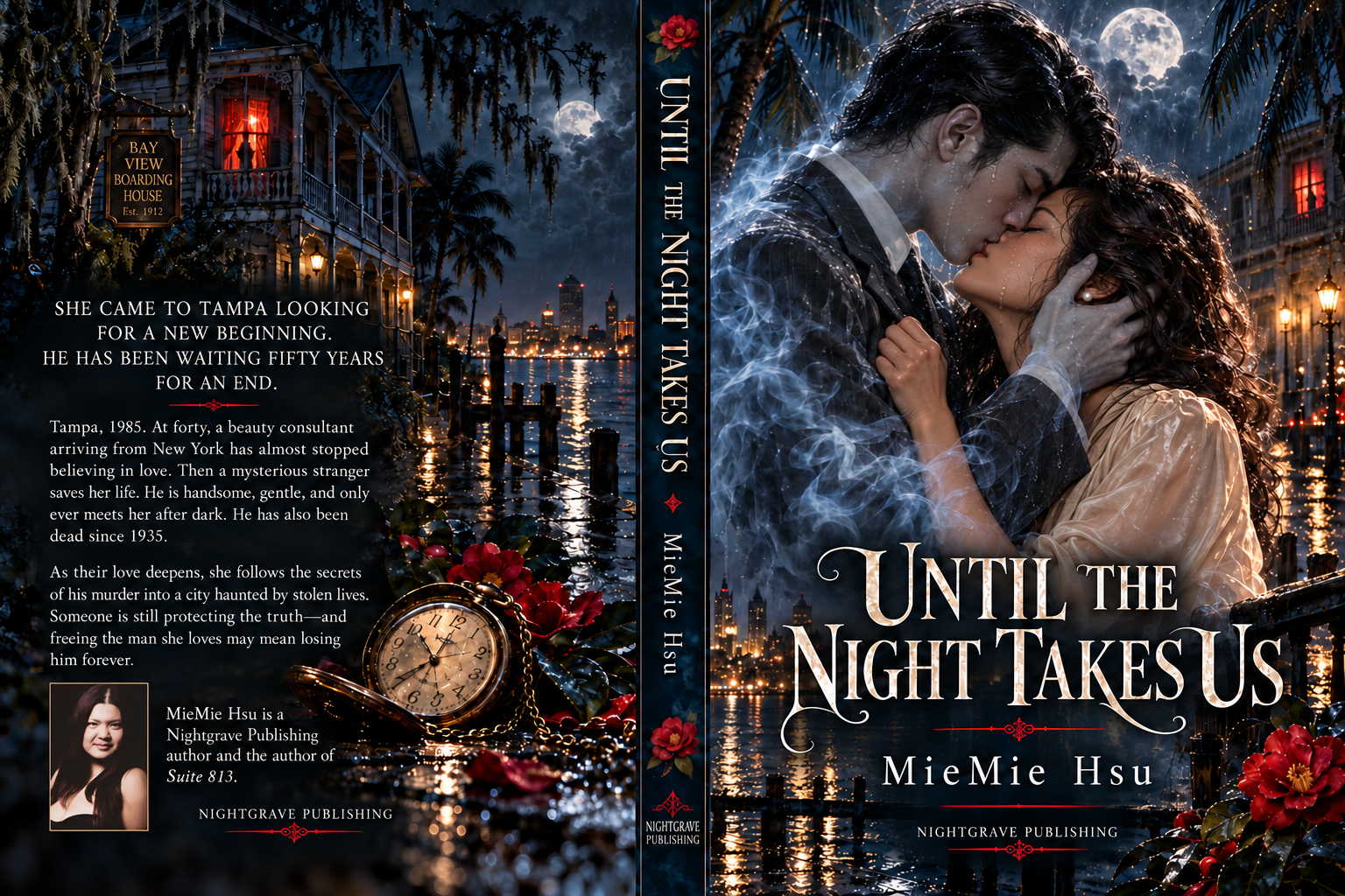 Full cover with author portrait